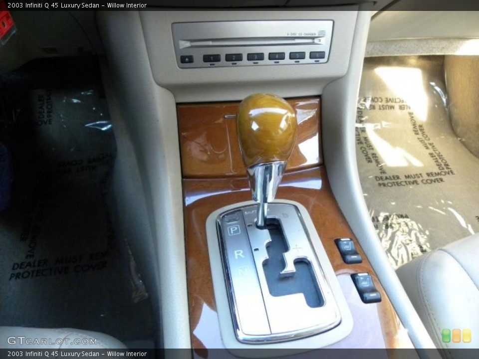 Willow Interior Transmission for the 2003 Infiniti Q 45 Luxury Sedan #42948967