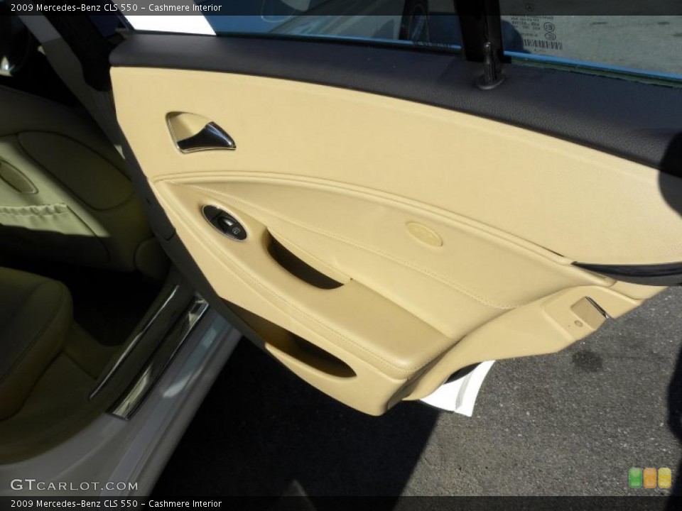 Cashmere Interior Door Panel for the 2009 Mercedes-Benz CLS 550 #42950935