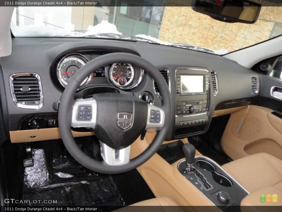 Black/Tan Interior Dashboard for the 2011 Dodge Durango Citadel 4x4 #42951715