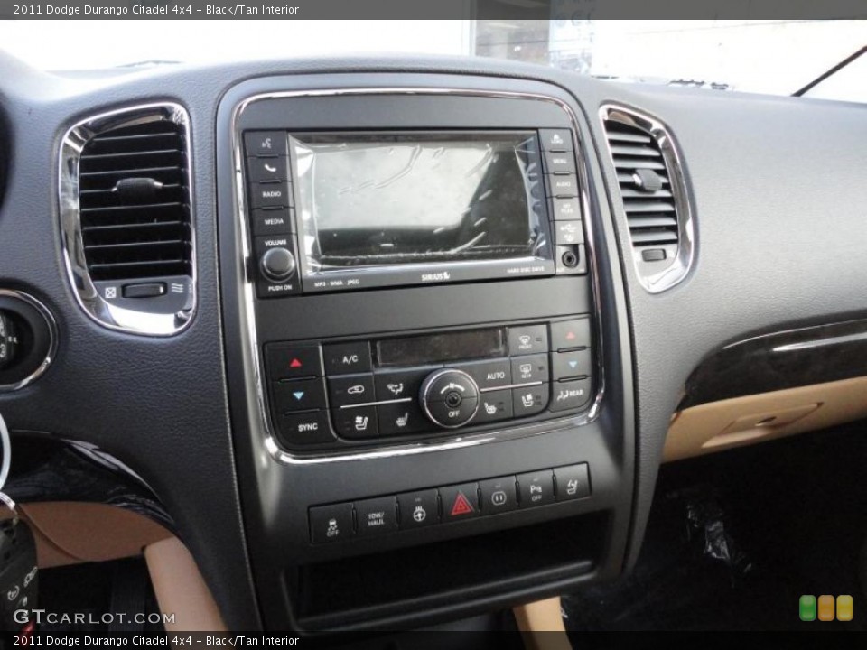 Black/Tan Interior Controls for the 2011 Dodge Durango Citadel 4x4 #42951739