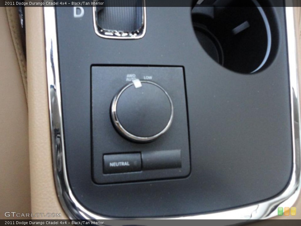 Black/Tan Interior Controls for the 2011 Dodge Durango Citadel 4x4 #42951755