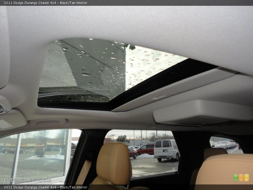Black/Tan Interior Sunroof for the 2011 Dodge Durango Citadel 4x4 #42951771