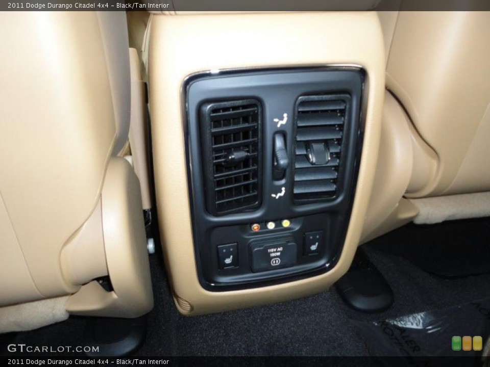 Black/Tan Interior Controls for the 2011 Dodge Durango Citadel 4x4 #42951787