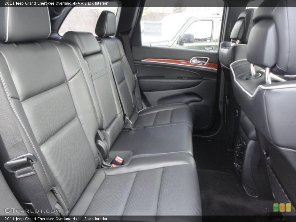 Black Interior Photo for the 2011 Jeep Grand Cherokee Overland 4x4 #42952463