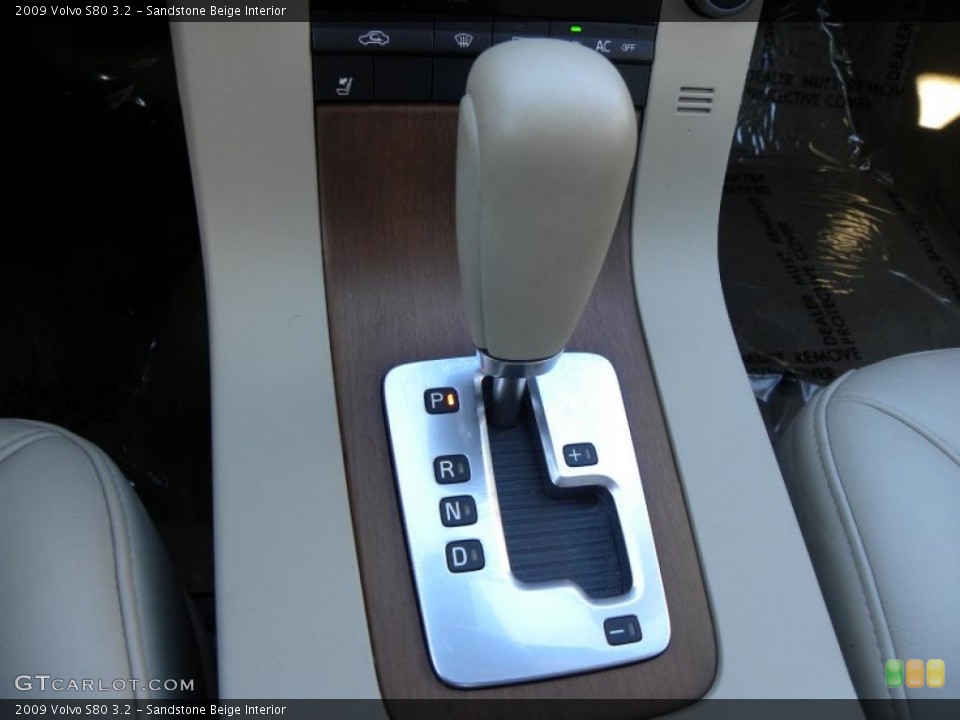 Sandstone Beige Interior Transmission for the 2009 Volvo S80 3.2 #42953963