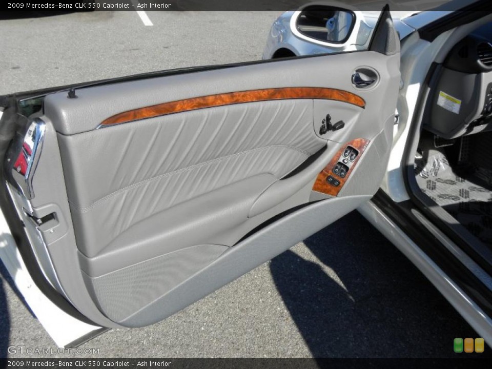 Ash Interior Door Panel for the 2009 Mercedes-Benz CLK 550 Cabriolet #42954507