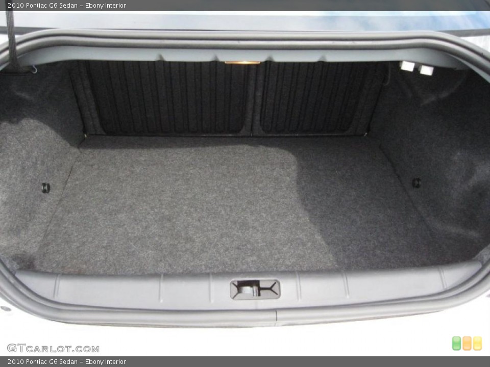 Ebony Interior Trunk for the 2010 Pontiac G6 Sedan #42960115