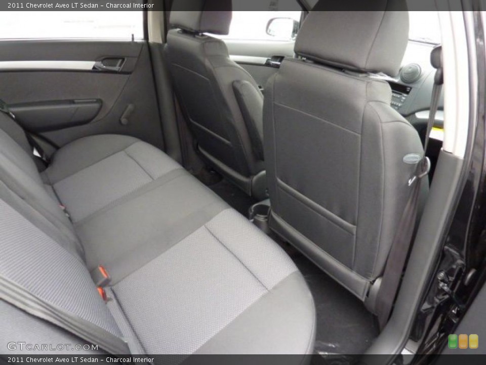 Charcoal Interior Photo for the 2011 Chevrolet Aveo LT Sedan #42960379