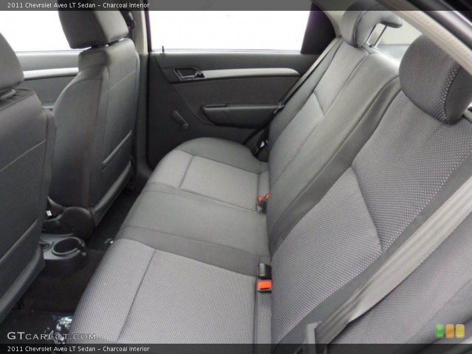 Charcoal Interior Photo for the 2011 Chevrolet Aveo LT Sedan #42960479