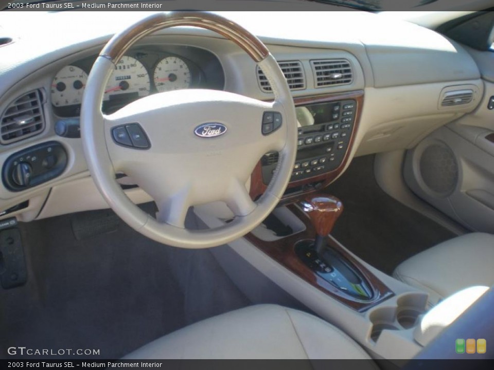 Medium Parchment Interior Prime Interior for the 2003 Ford Taurus SEL #42964327