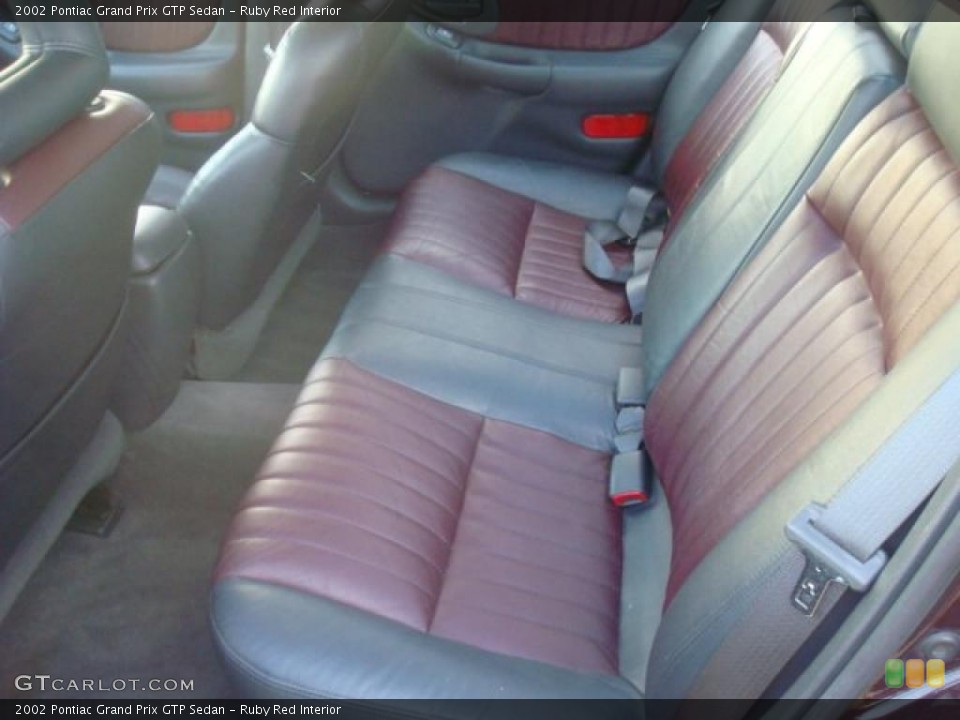 Ruby Red Interior Photo for the 2002 Pontiac Grand Prix GTP Sedan #42975257