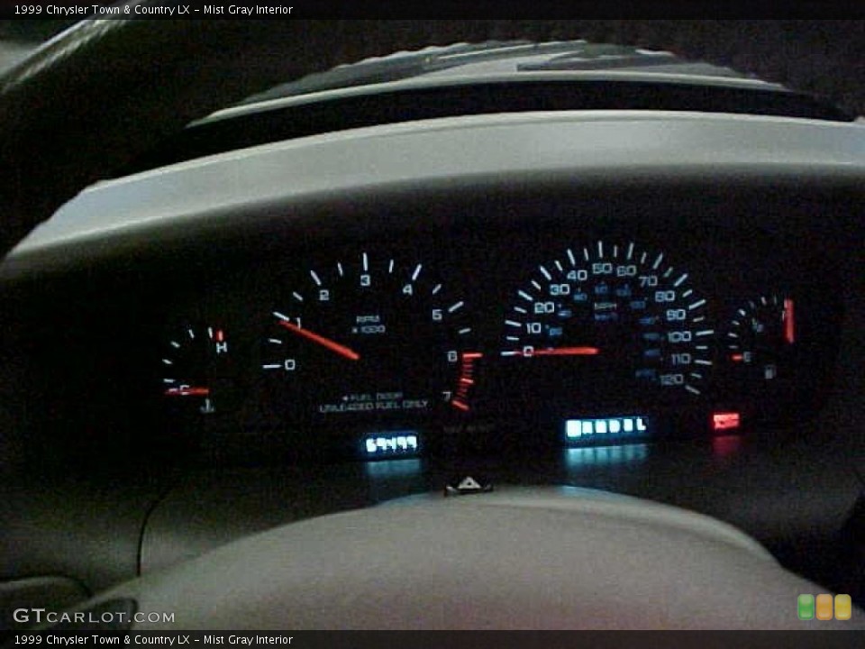 Mist Gray Interior Gauges for the 1999 Chrysler Town & Country LX #42979061