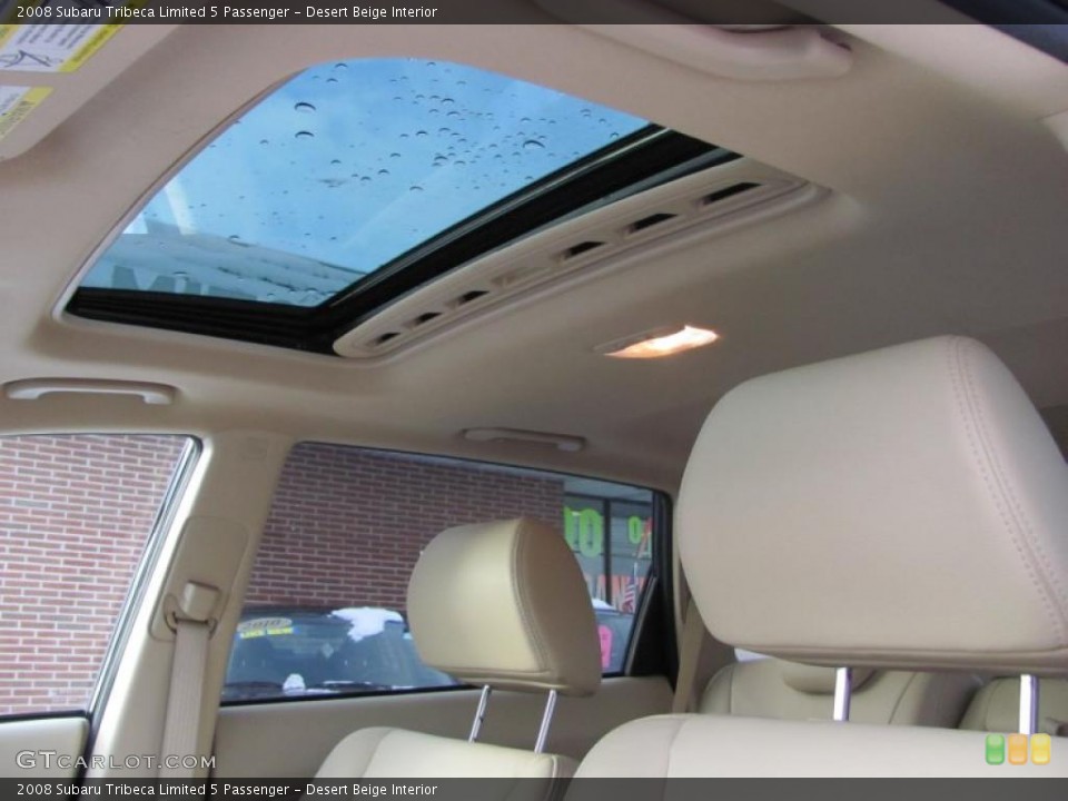 Desert Beige Interior Sunroof for the 2008 Subaru Tribeca Limited 5 Passenger #42982829