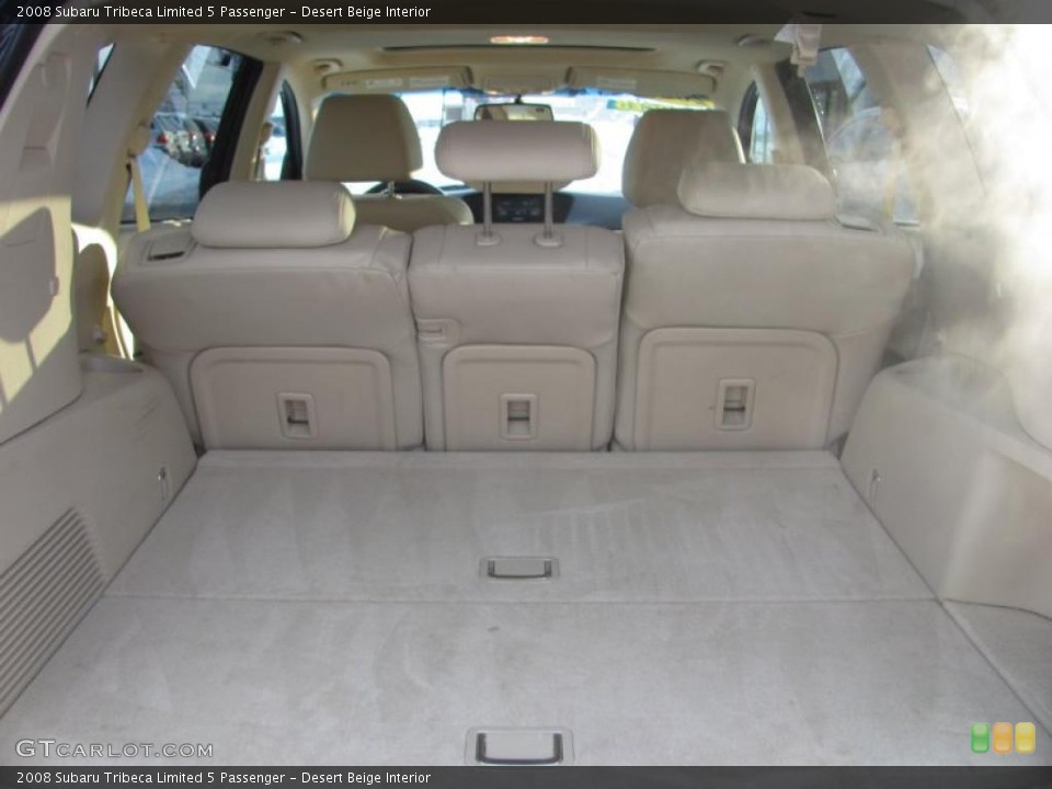 Desert Beige Interior Trunk for the 2008 Subaru Tribeca Limited 5 Passenger #42982909