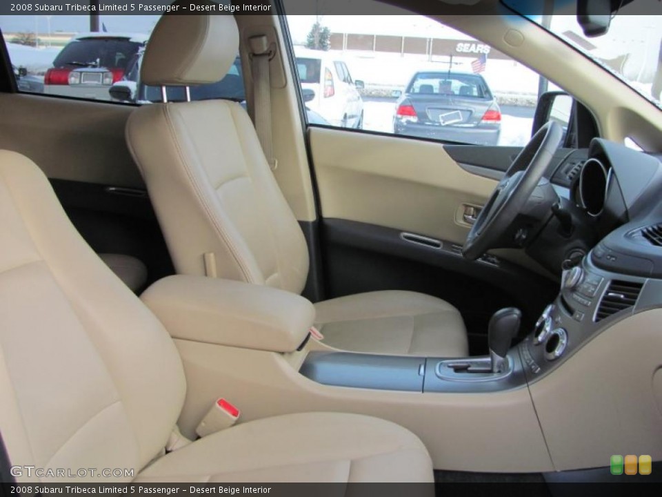 Desert Beige Interior Photo for the 2008 Subaru Tribeca Limited 5 Passenger #42982957