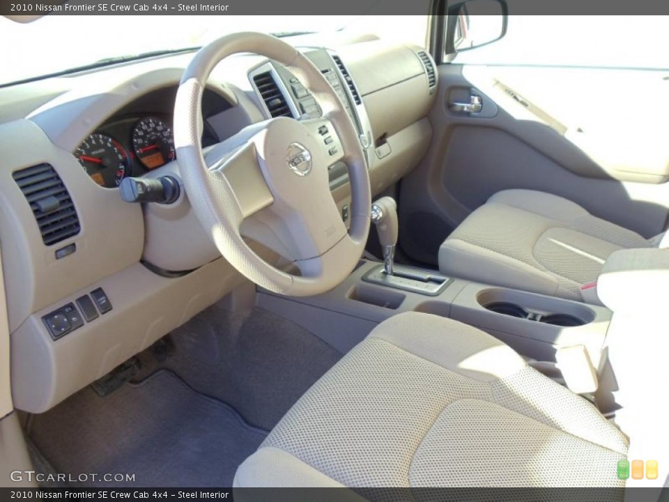 Steel Interior Photo for the 2010 Nissan Frontier SE Crew Cab 4x4 #42983645