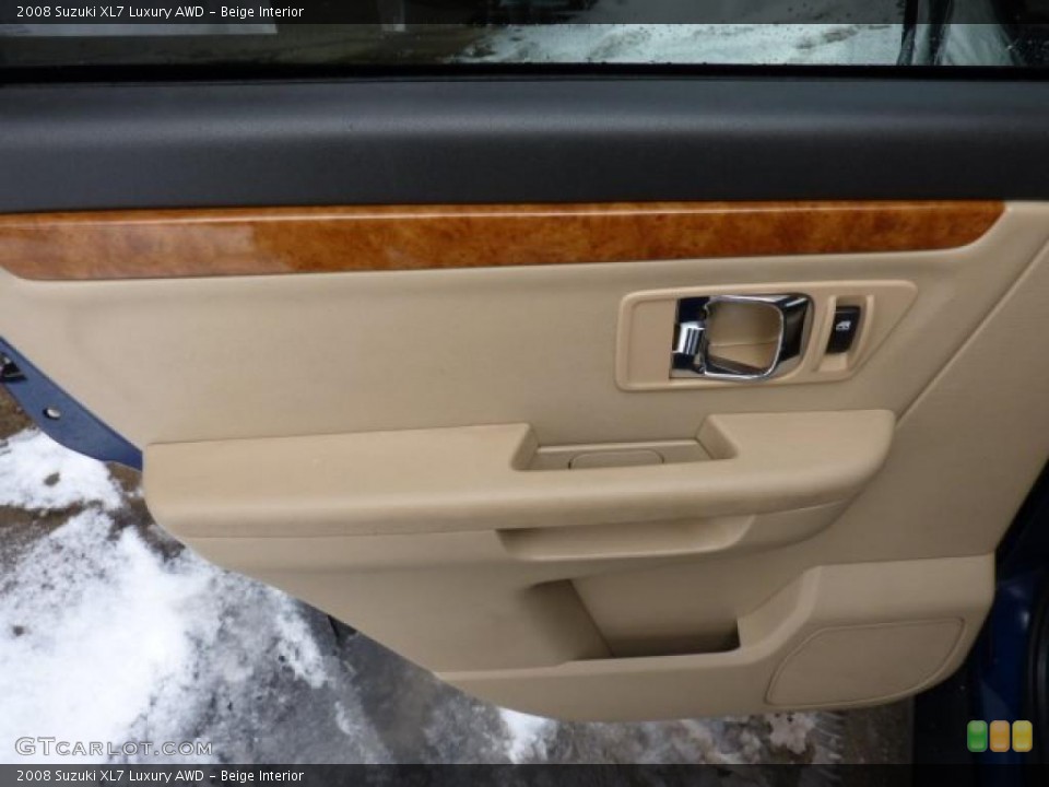 Beige Interior Door Panel for the 2008 Suzuki XL7 Luxury AWD #42987000