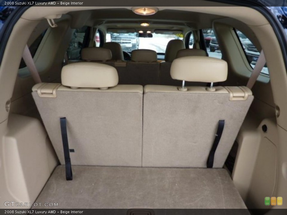 Beige Interior Trunk for the 2008 Suzuki XL7 Luxury AWD #42987012