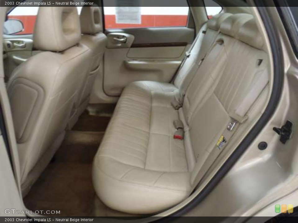 Neutral Beige Interior Photo for the 2003 Chevrolet Impala LS #42991719