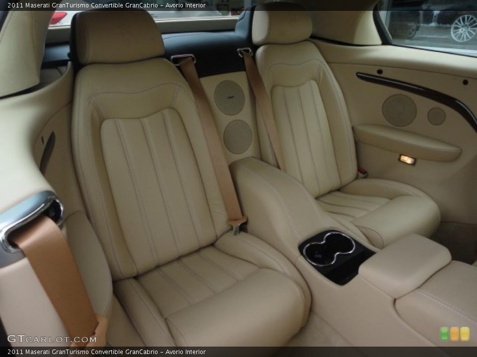 Avorio Interior Photo for the 2011 Maserati GranTurismo Convertible GranCabrio #42996959