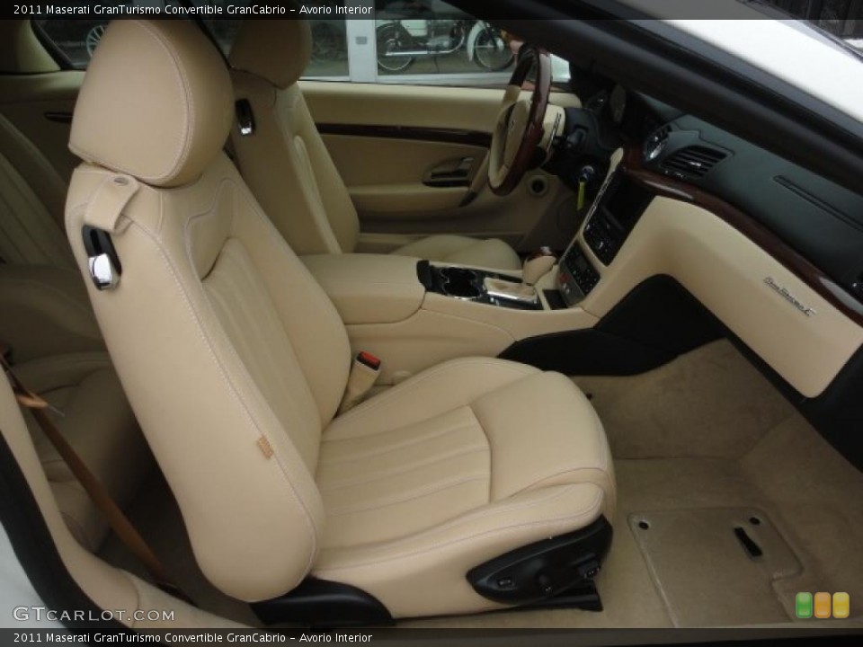 Avorio Interior Photo for the 2011 Maserati GranTurismo Convertible GranCabrio #42996995