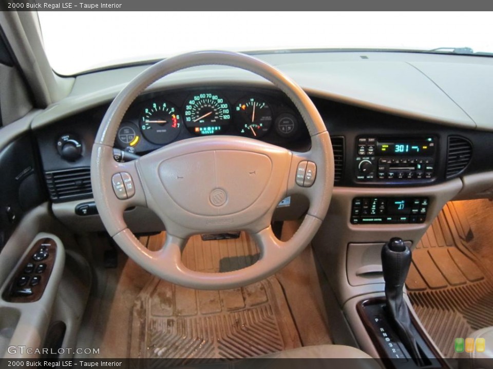 Taupe Interior Dashboard for the 2000 Buick Regal LSE #42997243