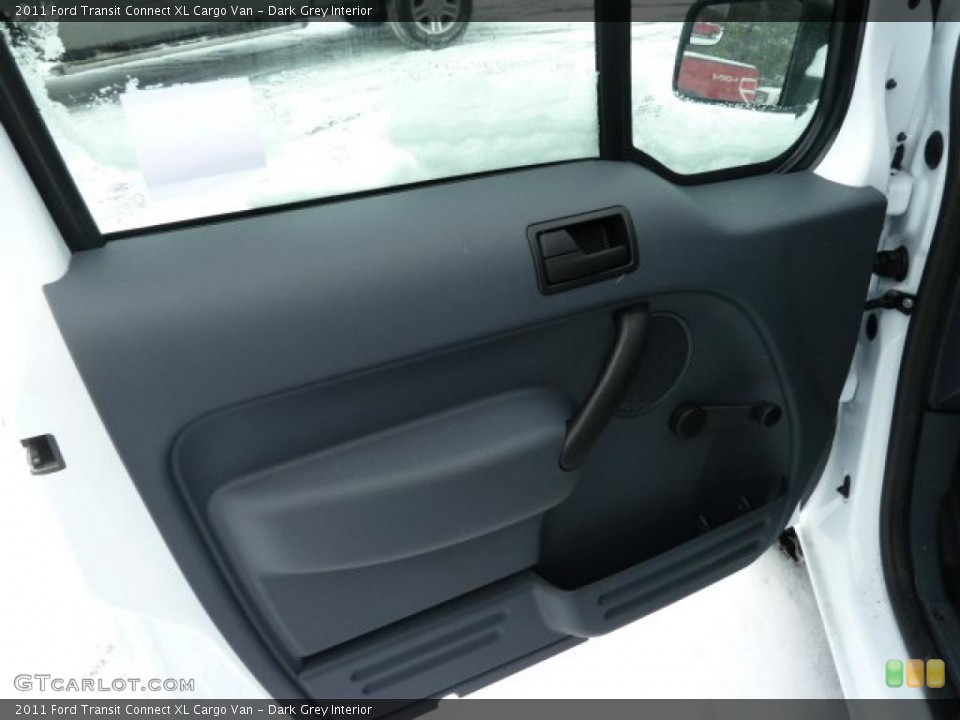 Dark Grey Interior Door Panel for the 2011 Ford Transit Connect XL Cargo Van #43006879