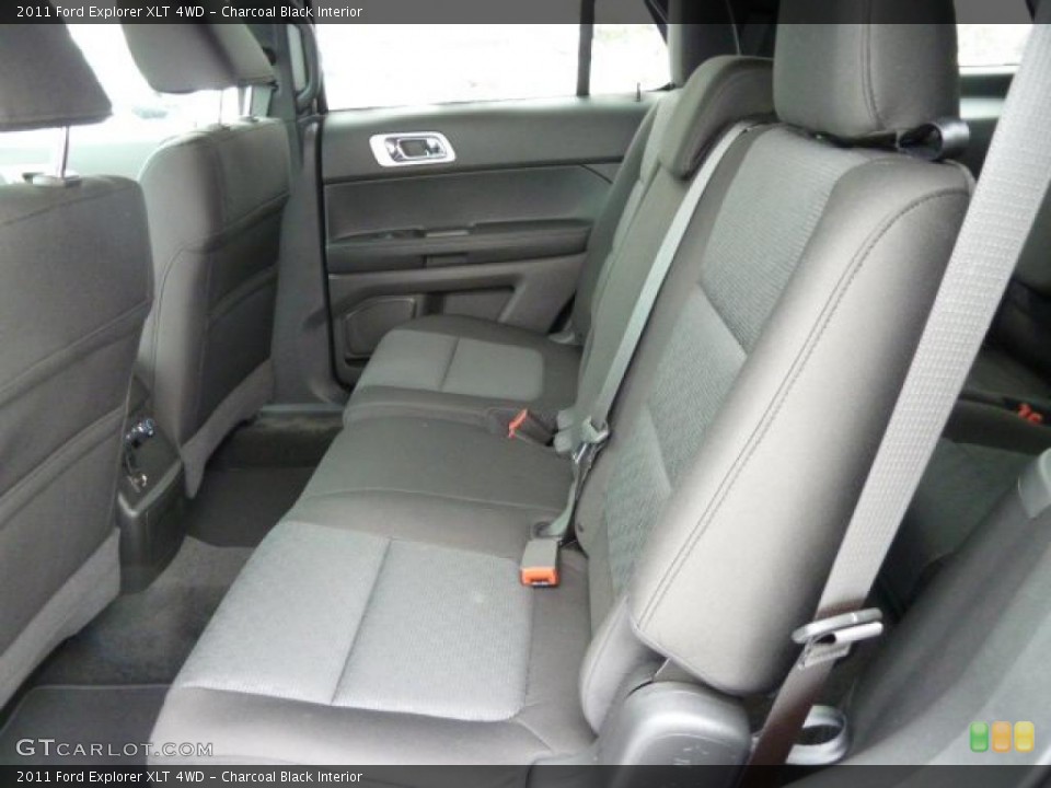 Charcoal Black Interior Photo for the 2011 Ford Explorer XLT 4WD #43008003