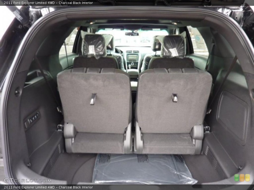 Charcoal Black Interior Trunk for the 2011 Ford Explorer Limited 4WD #43008715
