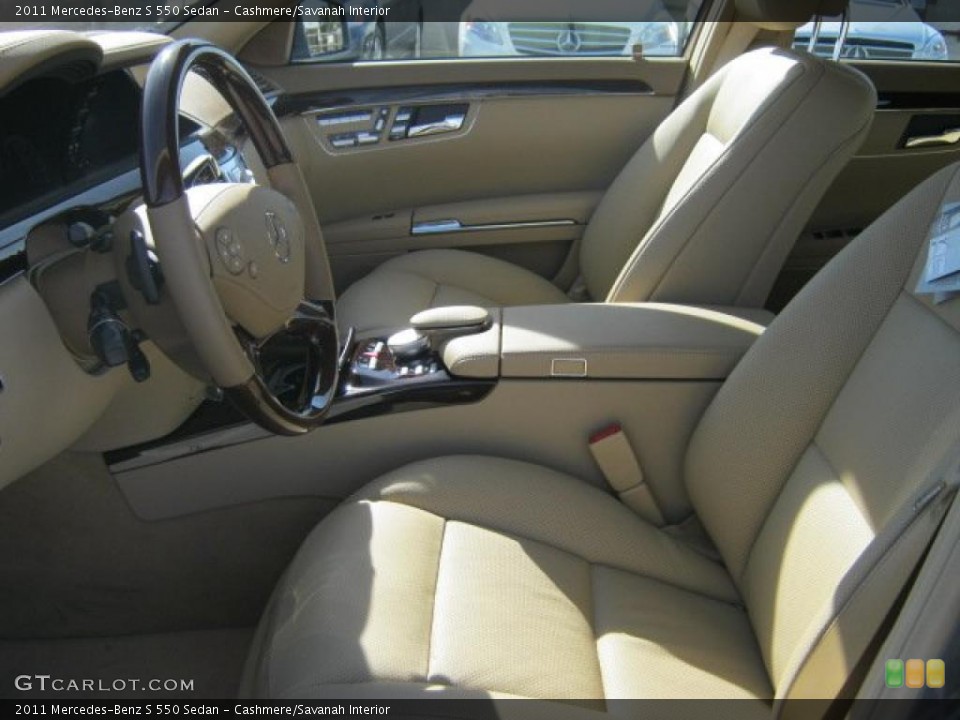 Cashmere/Savanah Interior Photo for the 2011 Mercedes-Benz S 550 Sedan #43009251
