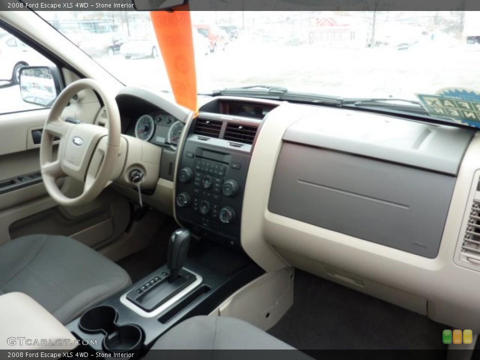 Stone Interior Dashboard for the 2008 Ford Escape XLS 4WD #43010971