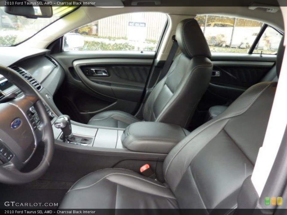 Charcoal Black Interior Photo for the 2010 Ford Taurus SEL AWD #43018567