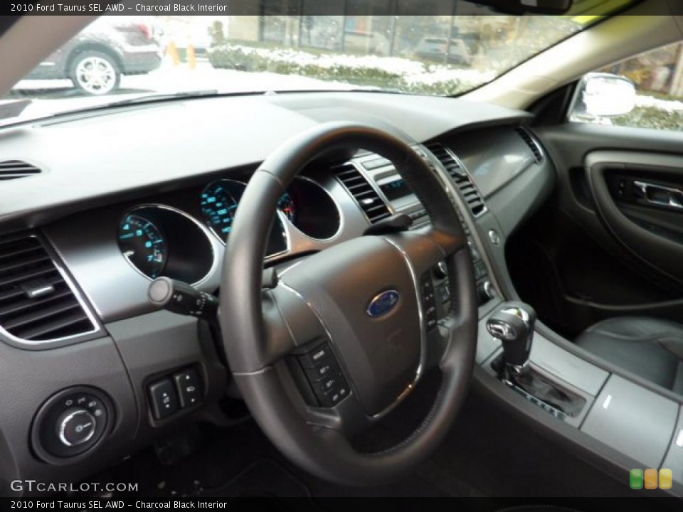Charcoal Black Interior Dashboard for the 2010 Ford Taurus SEL AWD #43018583