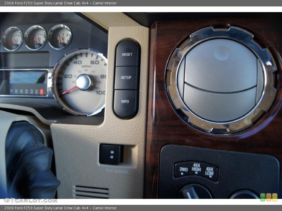 Camel Interior Controls for the 2009 Ford F250 Super Duty Lariat Crew Cab 4x4 #43018967