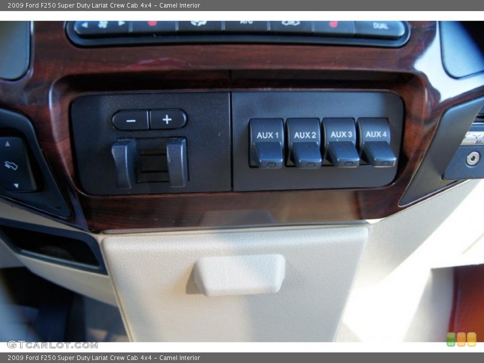 Camel Interior Controls for the 2009 Ford F250 Super Duty Lariat Crew Cab 4x4 #43019039