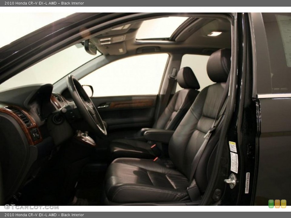 Black Interior Photo for the 2010 Honda CR-V EX-L AWD #43021663
