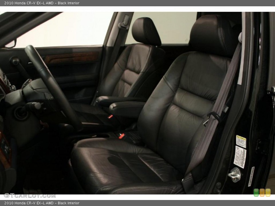 Black Interior Photo for the 2010 Honda CR-V EX-L AWD #43021679
