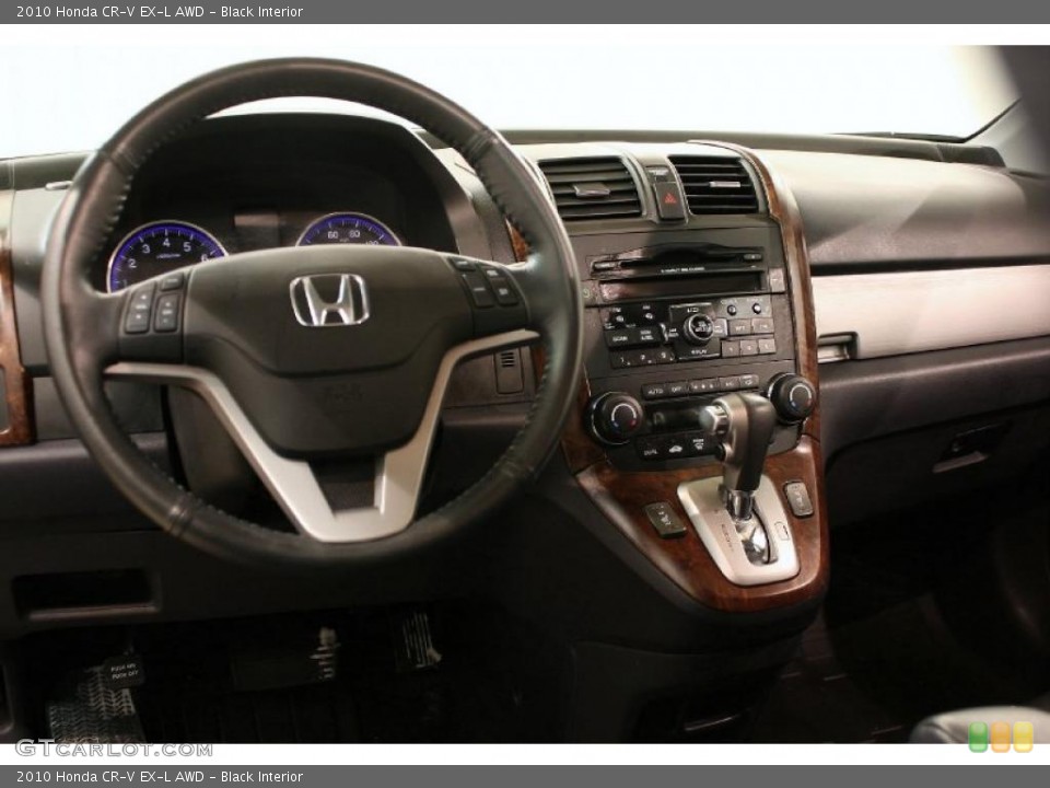 Black Interior Dashboard for the 2010 Honda CR-V EX-L AWD #43021695