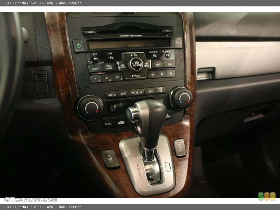 Black Interior Controls for the 2010 Honda CR-V EX-L AWD #43021743