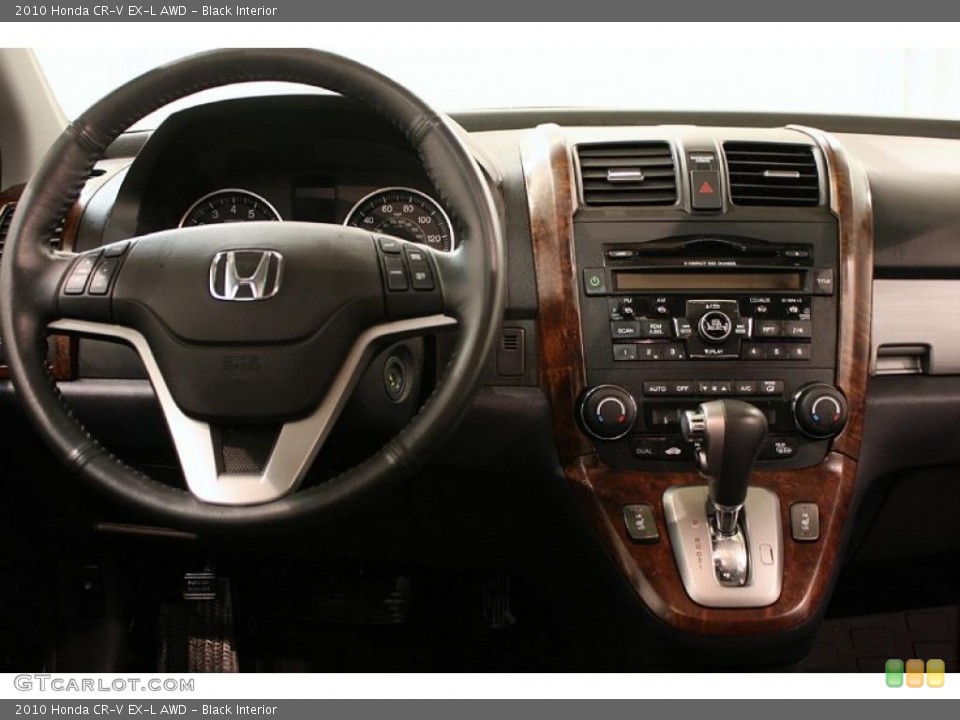 Black Interior Dashboard for the 2010 Honda CR-V EX-L AWD #43021807