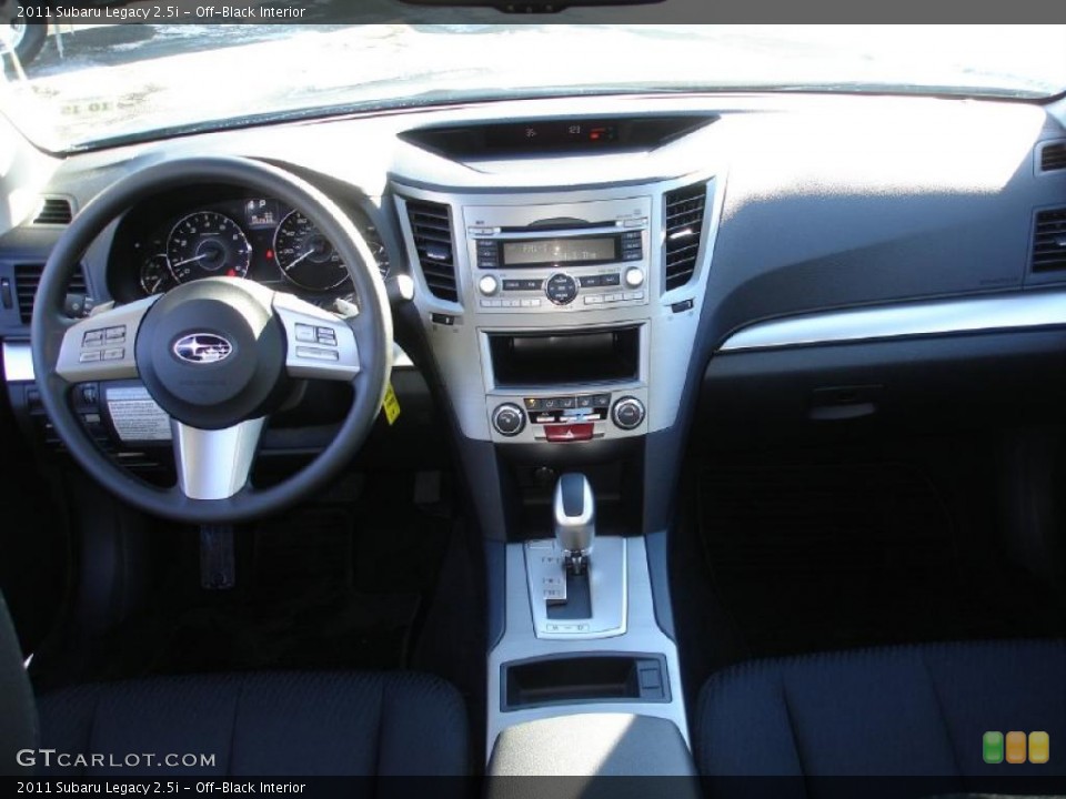 Off-Black Interior Dashboard for the 2011 Subaru Legacy 2.5i #43024459
