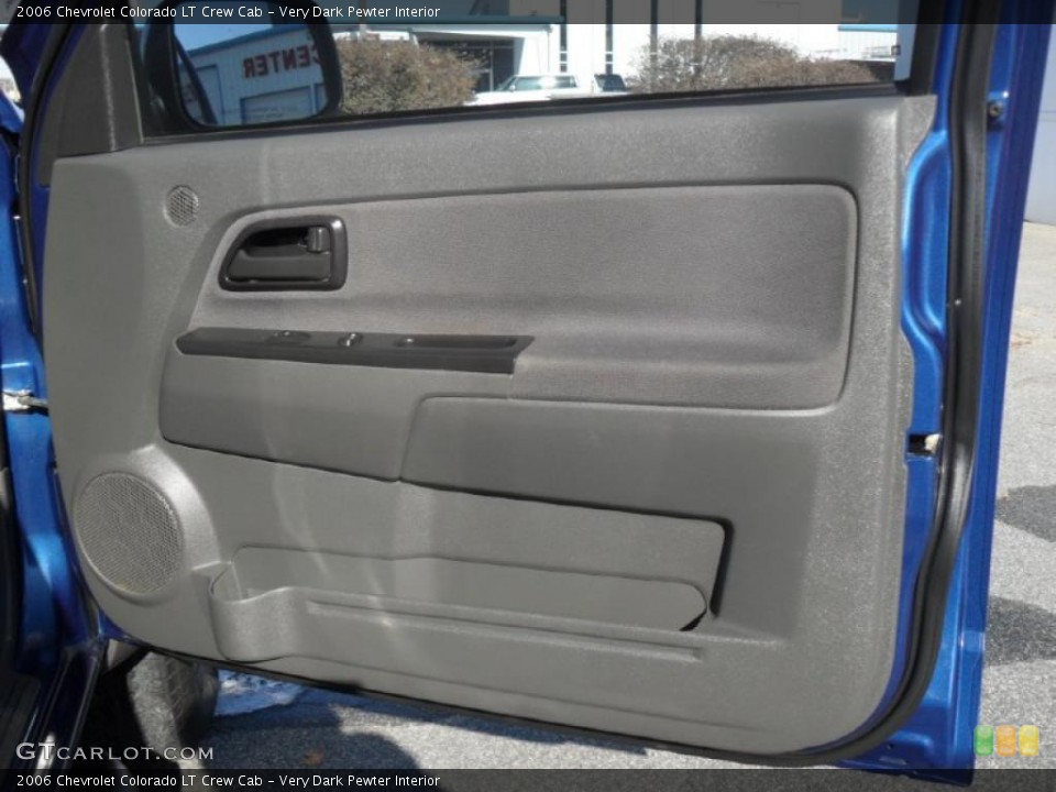 Very Dark Pewter Interior Door Panel for the 2006 Chevrolet Colorado LT Crew Cab #43025587