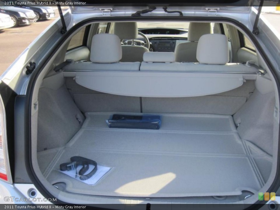 Misty Gray Interior Trunk for the 2011 Toyota Prius Hybrid II #43025634