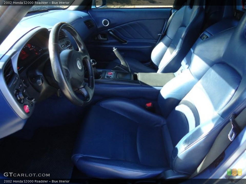 Blue Interior Photo for the 2002 Honda S2000 Roadster #43027131