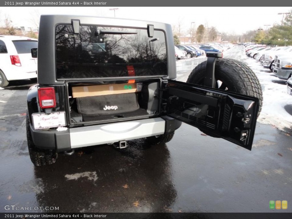 Black Interior Trunk for the 2011 Jeep Wrangler Unlimited Sahara 4x4 #43033199