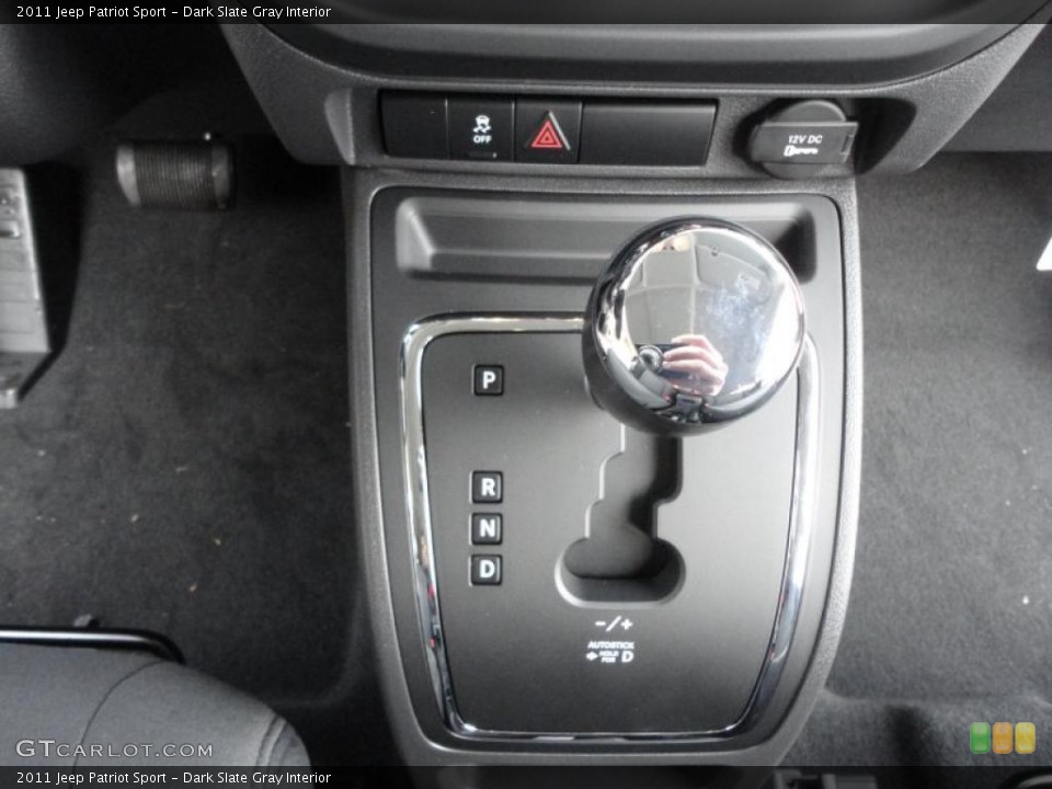 Dark Slate Gray Interior Transmission for the 2011 Jeep Patriot Sport #43034739