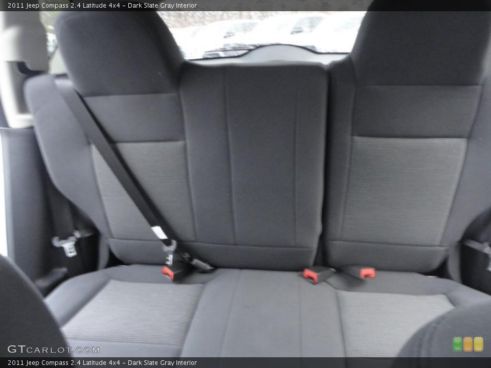 Dark Slate Gray Interior Photo for the 2011 Jeep Compass 2.4 Latitude 4x4 #43035719