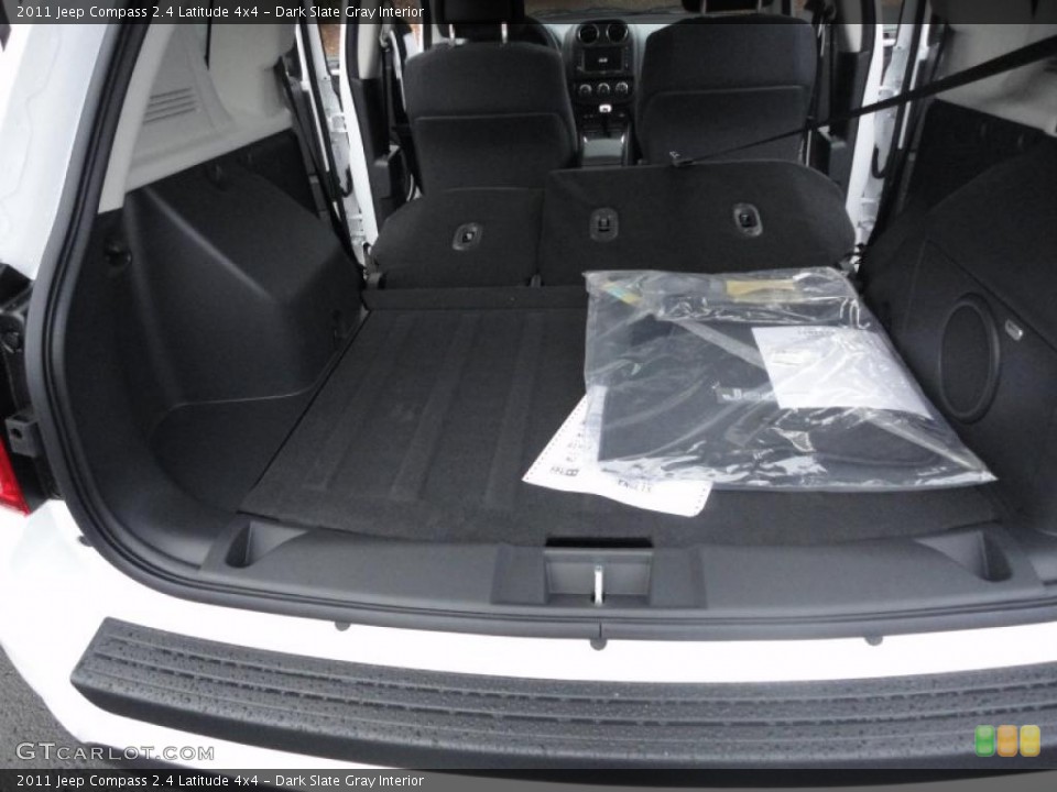 Dark Slate Gray Interior Trunk for the 2011 Jeep Compass 2.4 Latitude 4x4 #43035787