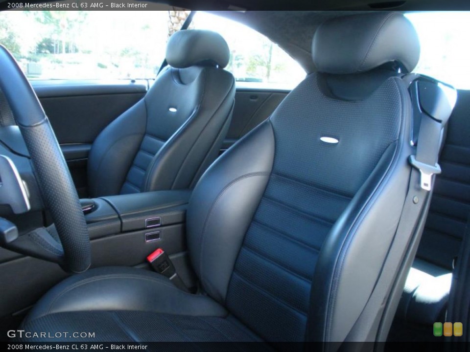 Black Interior Photo for the 2008 Mercedes-Benz CL 63 AMG #43037291