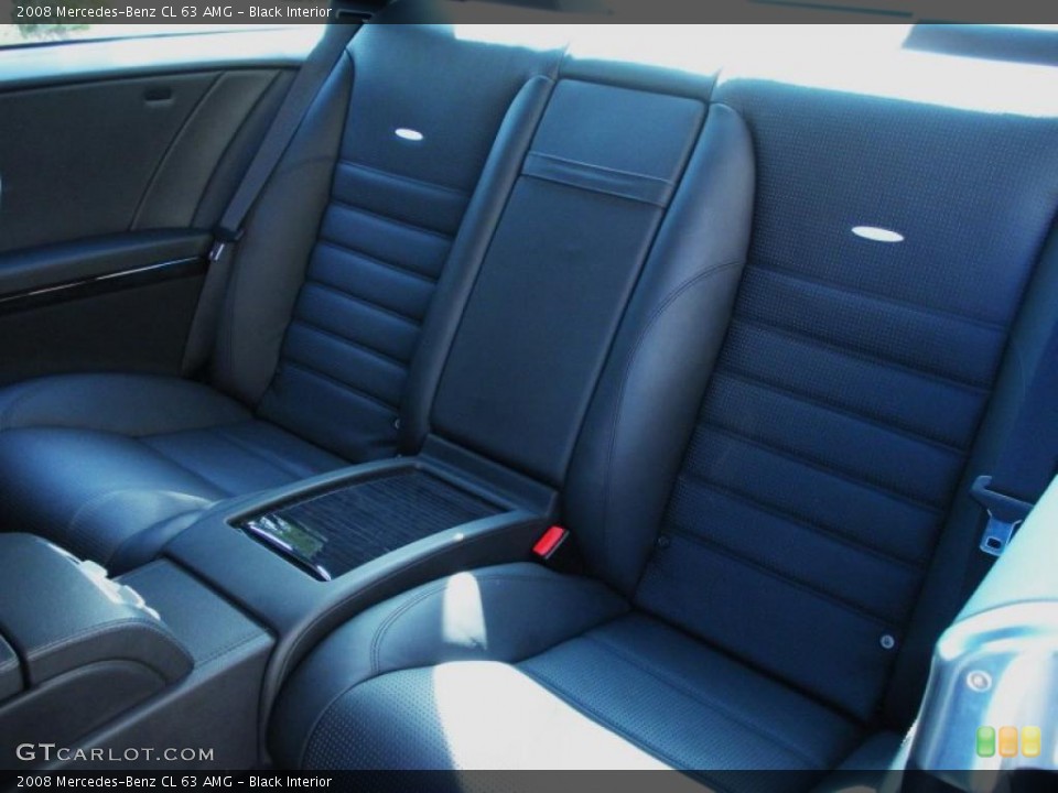 Black Interior Photo for the 2008 Mercedes-Benz CL 63 AMG #43037311